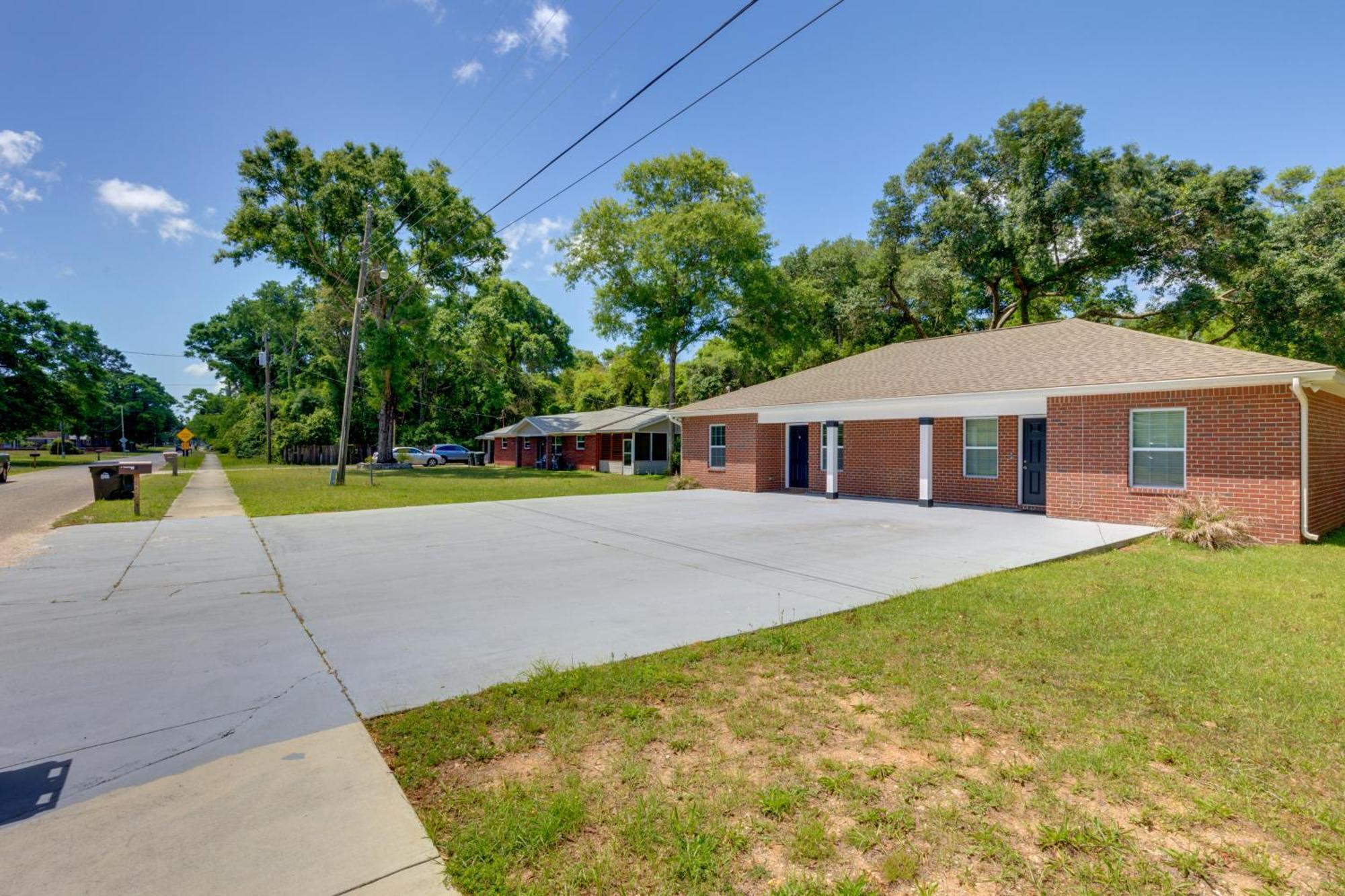 Dog-Friendly Pensacola Duplex About 7 Mi To Downtown Exterior foto